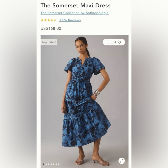 NWT Size XL - Anthropologie The Somerset Maxi Dress (100% Cotton) - Picture 16 of 16